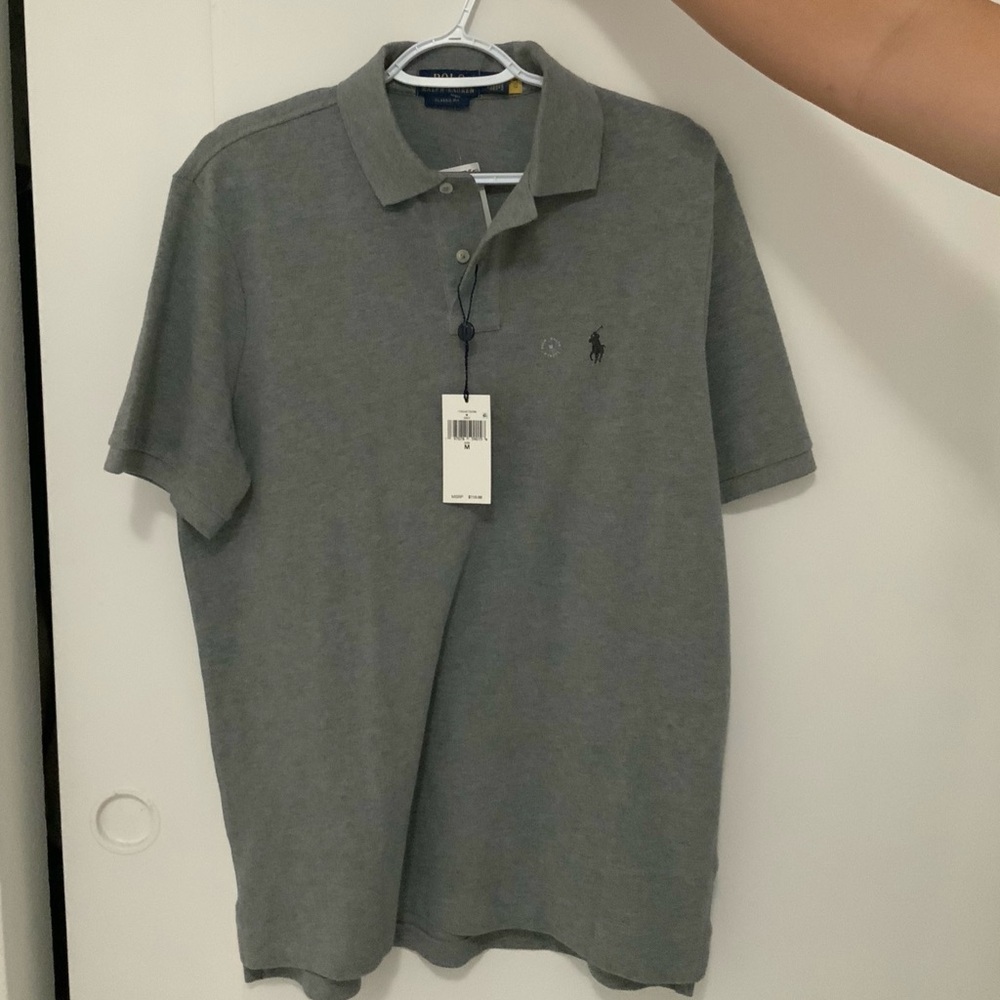 Polo by Ralph Lauren Charcoal Polo Shirt